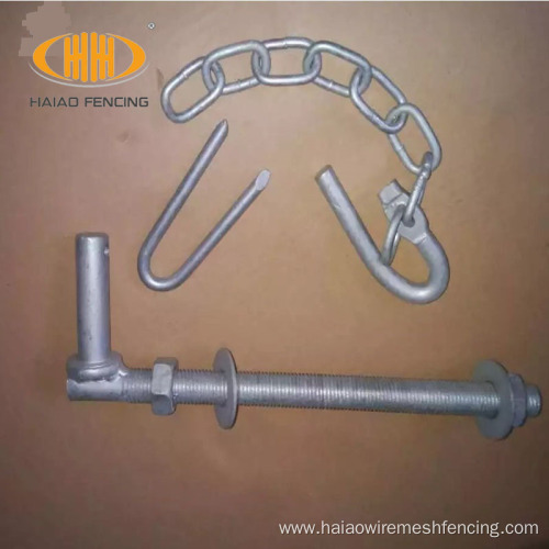 Farm gate hardware hinge lugs